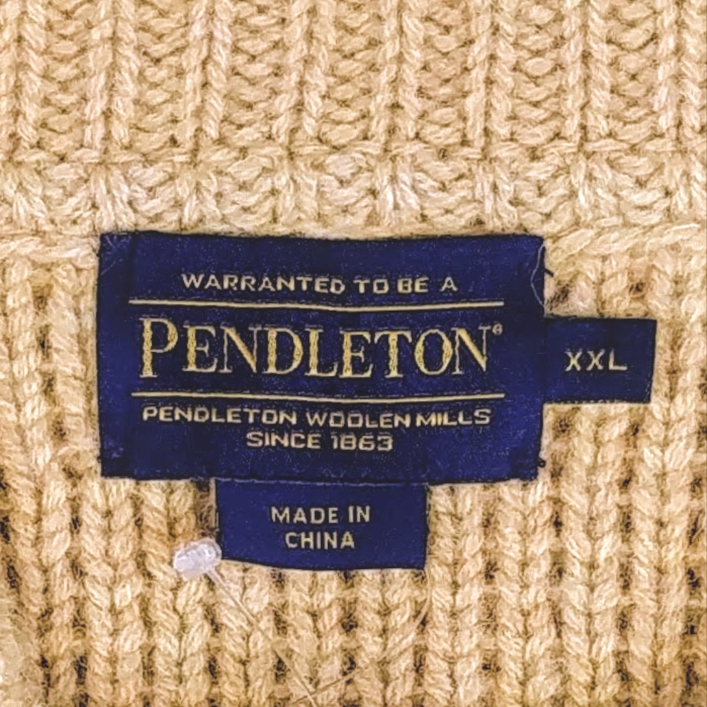 PENDLETON Original WESTERLEY Big Lebowski Sweater - Picture 6 of 7